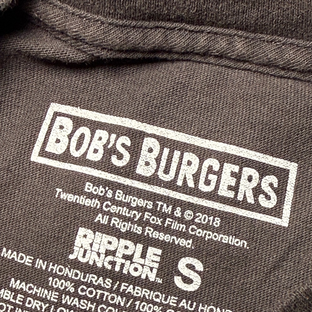 Nickelodeon Bob's Burgers Tee Luv Kids Graphic T-Shirt  (14-16) boys Sz Small - Picture 3 of 4